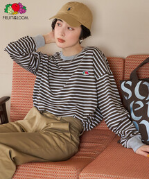 FRUIT OF THE LOOM×FREAK'S STORE/フルーツオブザルーム 別注 ボーダービッグロンT/マルチボーダーロンT