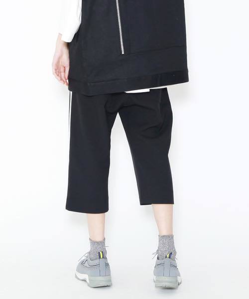 MUZE（ミューズ）の「MUZE/ミューズ/SIDE LINE EASY SLACKS（スラックス・メンズ・ブラック×ホワイト/グレー/ブラック・2/1）」の9枚目の写真