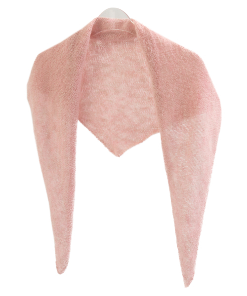 VLETI（ブレッティ）の「Wool Round Neck knit Muffler Set (Pink)（ニット/セーター・レディース・ピンク・FREE）」の3枚目の写真