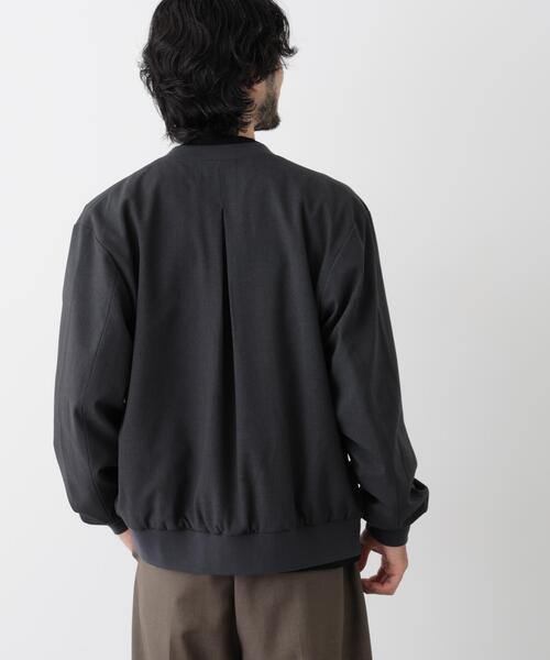NANO universe(ナノユニバース)の「TR MA-1(MA-1・メンズ・カーキ/ブラック/チャコール・XL/S/M/L)」の14枚目の写真