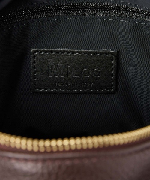 BARNYARDSTORM(バンヤードストーム)の「BARNYARDSTORM / MILOS(ミロス) / レザーボストンバッグ(ボストンバッグ・レディース・レッド/ブラウン/ブラック・FREE)」の9枚目の写真
