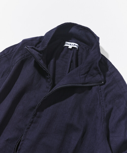 CAHLUMN（カウラム）の「CAHLUMN/カウラム Heather Blouson（ブルゾン・メンズ・ネイビー/ブラウン/ライトグレー・X-LARGE/LARGE/XX-LARGE/MEDIUM）」の5枚目の写真