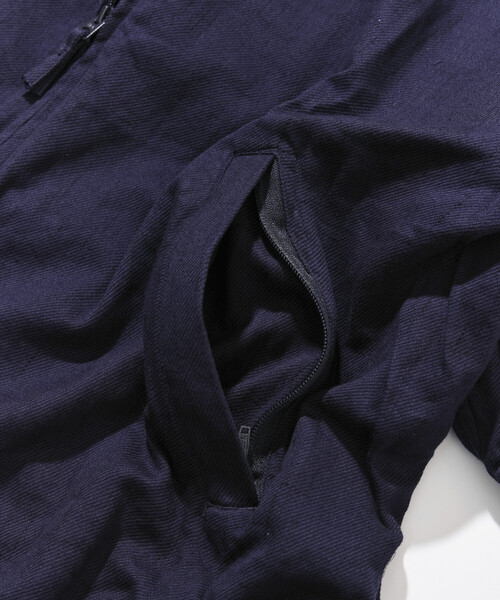 CAHLUMN（カウラム）の「CAHLUMN/カウラム Heather Blouson（ブルゾン・メンズ・ネイビー/ブラウン/ライトグレー・X-LARGE/LARGE/XX-LARGE/MEDIUM）」の8枚目の写真