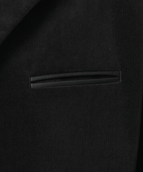 ATTISESSION(アティセッション)の「<ATTISESSION>CORD×レザーライク ジャケット(テーラードジャケット・レディース・オリーブ/ブラック・38/36)」の12枚目の写真
