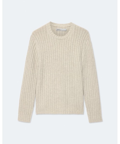 ALLSAINTS(オールセインツ)の「LIEV RIBBED CREW-NECK JUMPER | LIEV リブ クルーネック ニット・セーター(ニット/セーター・メンズ・グレー系その他・L/M/S)」の2枚目の写真