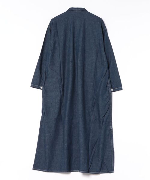 Bshop(ビショップ)の「orSlow | PULLOVER DENIM DRESS(ワンピース・レディース・インディゴブルー・1)」の2枚目の写真