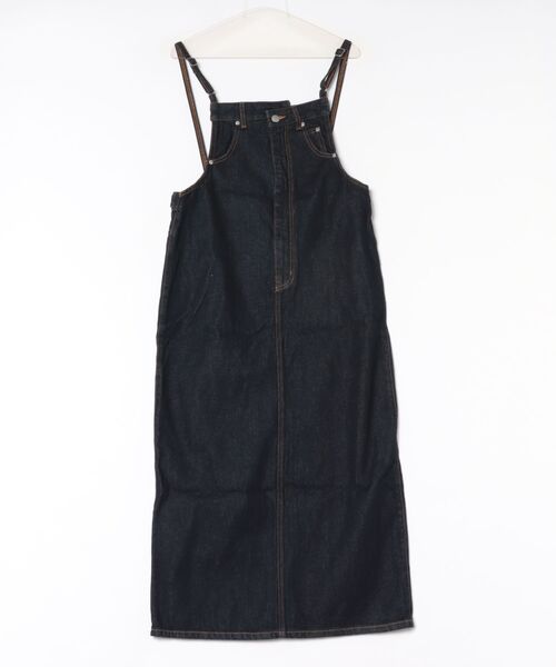 BILLABONG(ビラボン)の「BILLABONG ウィメンズ DENIM JUMPER SKIRT スカート 【2026年秋冬モデル】/ ビラボンロングデニムジャンスカ(ジャンパースカート))(スカート・レディース・ブラック/ブルー/インディゴブルー・MEDIUM/SMALL)」の19枚目の写真