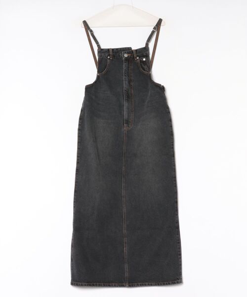 BILLABONG(ビラボン)の「BILLABONG ウィメンズ DENIM JUMPER SKIRT スカート 【2026年秋冬モデル】/ ビラボンロングデニムジャンスカ(ジャンパースカート))(スカート・レディース・ブラック/ブルー/インディゴブルー・MEDIUM/SMALL)」の20枚目の写真
