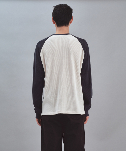 Rest&Recreation(レストアンドレクリエーション)の「HEART LOGO WAFFLE LONG SLEEVE - CREAM(Tシャツ/カットソー・レディース・その他・SMALL/LARGE)」の8枚目の写真