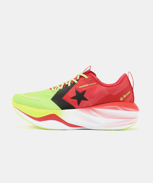 CONVERSE(コンバース)の「CONVERSE CONS RUNBOUCE SA / 3itsuka 33600431(スニーカー・メンズ・レッド・27.5cm/27cm/26.5cm/25.5cm)」の1枚目の写真