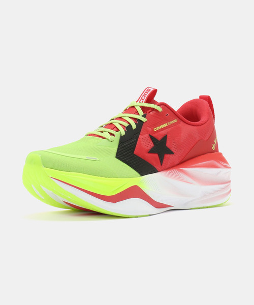 CONVERSE(コンバース)の「CONVERSE CONS RUNBOUCE SA / 3itsuka 33600431(スニーカー・メンズ・レッド・27.5cm/27cm/26.5cm/25.5cm)」の2枚目の写真