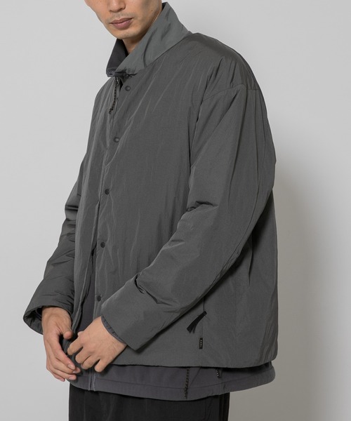EKAL(エカル)の「PRIMALOFT インサレーションジャケット(ダウンジャケット/コート・メンズ・ブラック系その他/ブラック/チャコールグレー・MEDIUM/LARGE)」の3枚目の写真