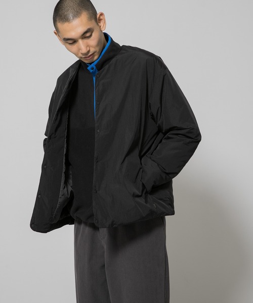 EKAL(エカル)の「PRIMALOFT インサレーションジャケット(ダウンジャケット/コート・メンズ・ブラック系その他/ブラック/チャコールグレー・MEDIUM/LARGE)」の5枚目の写真