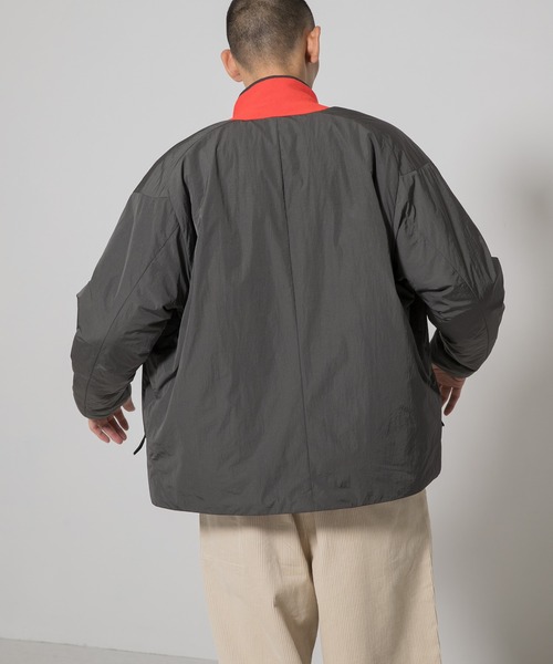 EKAL(エカル)の「PRIMALOFT インサレーションジャケット(ダウンジャケット/コート・メンズ・ブラック系その他/ブラック/チャコールグレー・MEDIUM/LARGE)」の20枚目の写真