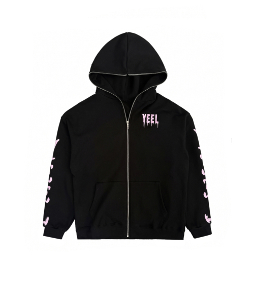 YEEL(ワイイーイーエル)の「エクストラオーディナリー オーバーサイズ ジップアップ ブラック(パーカー・レディース・その他・FREE)」の4枚目の写真