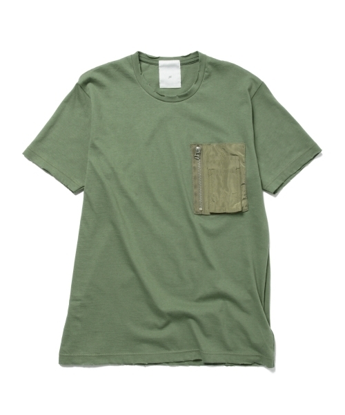 Ray BEAMS（レイビームス）の「JF×Ray BEAMS / 別注 ARMY ポケット Tシャツ（Tシャツ/カットソー・レディース・オリーブ・ONE SIZE）」の6枚目の写真