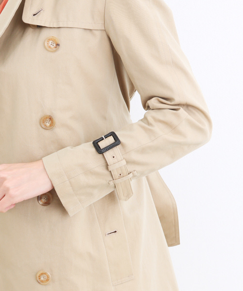 Abahouse Devinette（ドゥヴィネット）の「トレンチコート【BAILA 2018年03月号掲載】（トレンチコート・レディース・ベージュ/カーキ・1/2）」の18枚目の写真