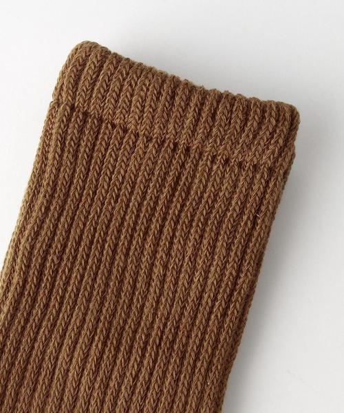 coen（コーエン）の「リブパイルレギュラーソックス（ソックス/靴下・メンズ・オフホワイト/グレー/ブラウン/ネイビー・FREE）」の5枚目の写真