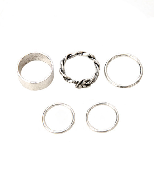 amorous insense（アモラスインセンス）の「アンティークリングセット（リング・レディース・ゴールド/シルバー・ﾌﾘ-）」の2枚目の写真