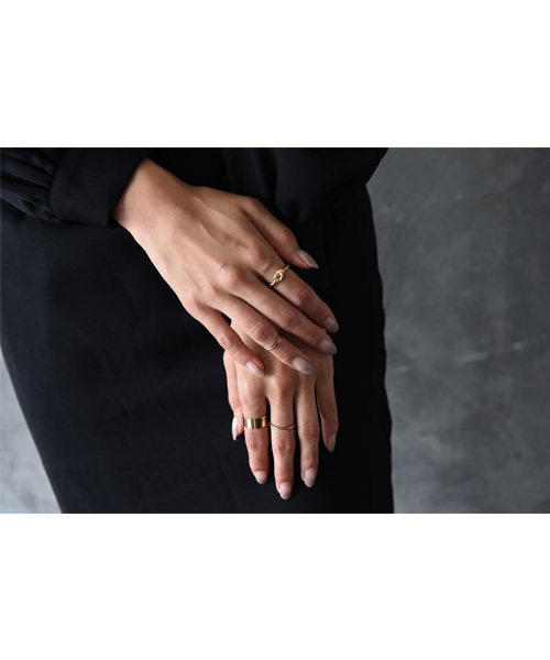 amorous insense（アモラスインセンス）の「アンティークリングセット（リング・レディース・ゴールド/シルバー・ﾌﾘ-）」の3枚目の写真