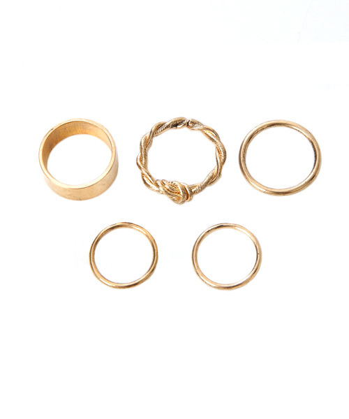 amorous insense（アモラスインセンス）の「アンティークリングセット（リング・レディース・ゴールド/シルバー・ﾌﾘ-）」の5枚目の写真