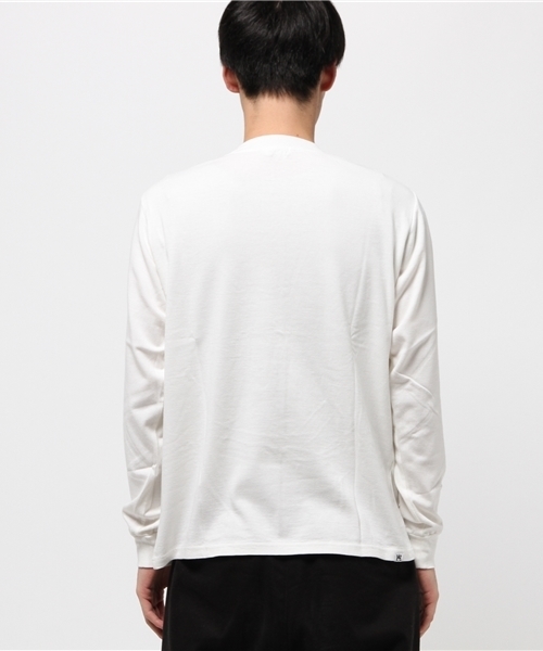 HYSTERIC GLAMOUR（ヒステリックグラマー）の「HYS CRAFT ROCK pt リブ付T-SH（Tシャツ/カットソー・メンズ・ホワイト/トップグレー/ブラック・SMALL/MEDIUM/LARGE）」の5枚目の写真