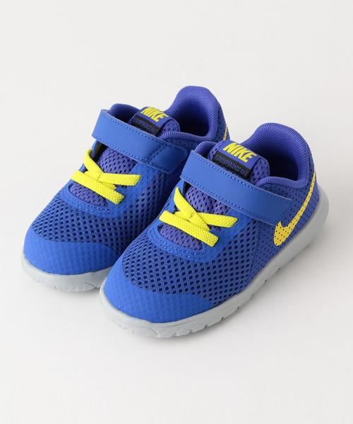 NIKE(ナイキ)の「■■■【NIKE(ナイキ)】エクスペリエンス12cm-13cm ◆(スニーカー・キッズ・ブラック/コバルトブルー・13cm/12cm)」の1枚目の写真