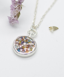 rehacer | Flower Clock Necklace Made in Japan(ネックレス)