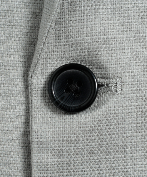 MONO-MART（モノマート）の「綿麻プリペラストレッチテーラードジャケット(3/4スリーブ)（テーラードジャケット・メンズ・ブラック/オリーブ/ホワイト系その他/オフホワイト/グレー/ネイビー/ブルー系その他/ベージュ・L/M）」の18枚目の写真