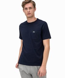 ベーシッククルーネックポケットTシャツ (半袖)