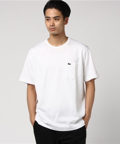 ベーシッククルーネックポケットTシャツ (半袖)（Tシャツ