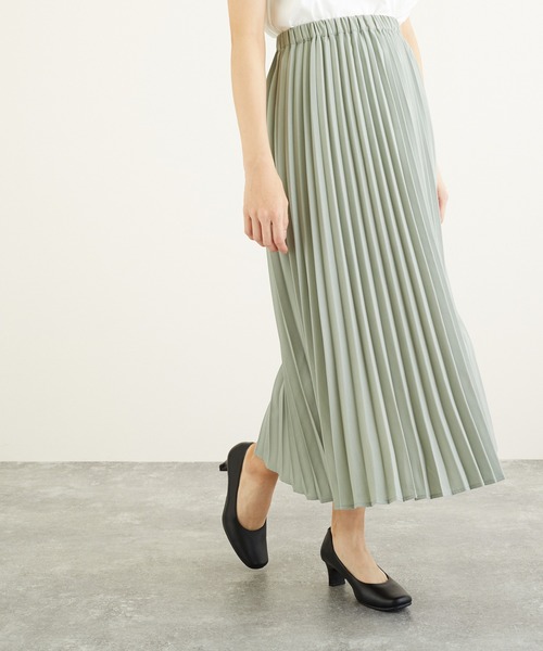 LUGG NAGG(ラグナグ)の「【Le son/ル ソン】牛革 カウレザースクエアパンプス(ミドルヒール)(パンプス・レディース・ブラック・21.5/22/22.5/23/23.5/24/24.5/25/26/25.5)」の12枚目の写真