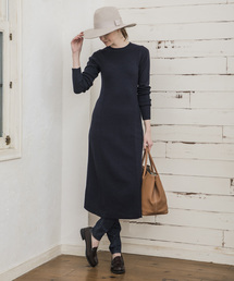 Emma Taylor | 【STYLEBAR】ニットリブフレアーワンピース(ワンピース)