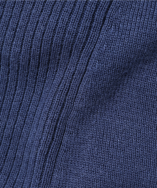 Emma Taylor（エマテイラー）の「ニットリブフレアーワンピース（ワンピース・レディース・グレー/ブルー/ネイビー・FREE）」の10枚目の写真