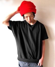 BEATJIVE | 裏毛半袖スウェットドルマンプルオーバー(Tシャツ/カットソー)
