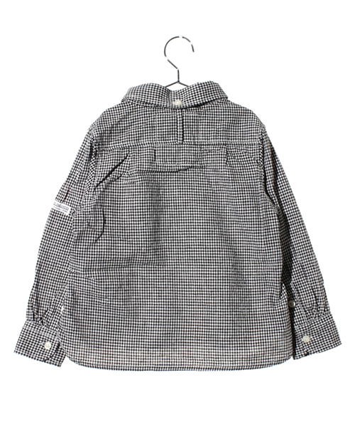 CIAOPANIC TYPY（チャオパニックティピー）の「KID'S コットンリネンプルオーバーシャツ（シャツ/ブラウス・キッズ・チェック/ホワイト/ブルー/イエロー/その他・85/105/120）」の6枚目の写真