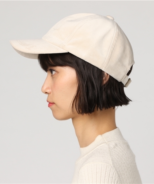 LAKOLE(ラコレ)の「【ユニセックス】ベロアキャップ / LAKOLE(キャップ・レディース・ブラック/グレー/カーキ/アイボリー・FREE)」の17枚目の写真