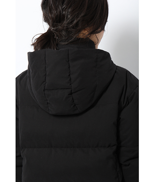 laboratory work（ラボラトリーワーク）の「フレンチダウンコート（ダウンジャケット/コート・レディース・ブラック/ベージュ/カーキ・MEDIUM）」の9枚目の写真