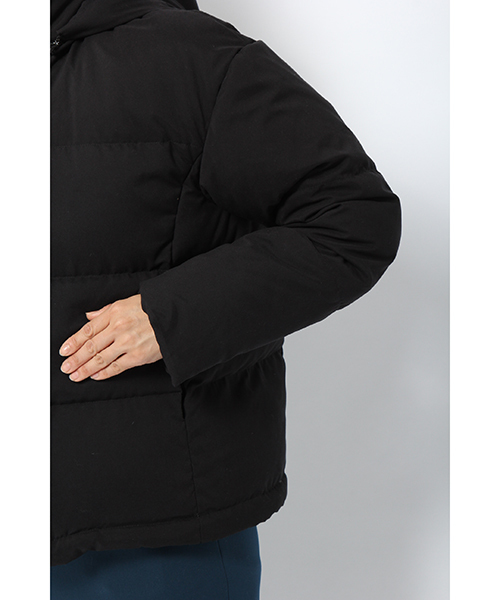 laboratory work（ラボラトリーワーク）の「フレンチダウンコート（ダウンジャケット/コート・レディース・ブラック/ベージュ/カーキ・MEDIUM）」の15枚目の写真