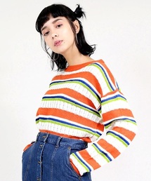 PUNYUS | ランダムボーダーニット(ニット/セーター)