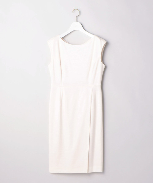 UNITED ARROWS（ユナイテッドアローズ）の「○UBCS ラミー フィットワンピース（ワンピース・レディース・オフホワイト/ベージュ/ロイヤルブルー/ネイビー・38/40/36）」の12枚目の写真