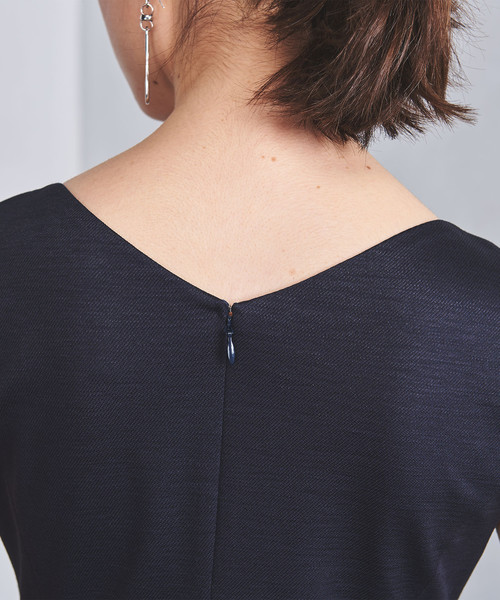 UNITED ARROWS（ユナイテッドアローズ）の「○UBCS ラミー フィットワンピース（ワンピース・レディース・オフホワイト/ベージュ/ロイヤルブルー/ネイビー・38/40/36）」の20枚目の写真