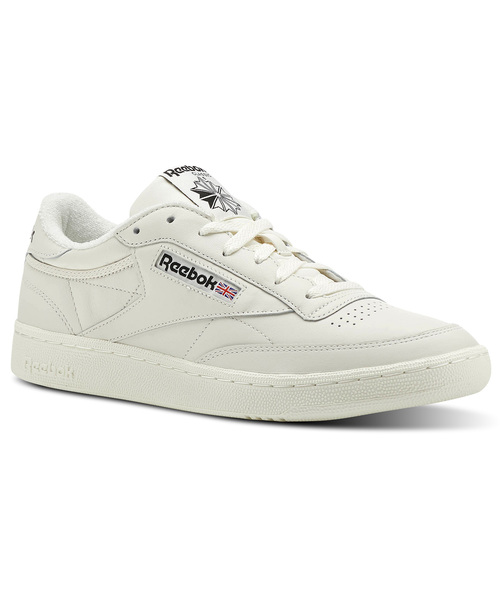 Reebok（リーボック）の「クラブシー [CLUB C 85 VINTAGE]（スニーカー・メンズ・グレー/オフホワイト・27.0cm/27.5cm/28.0cm/28.5cm/29.0cm/29.5cm/24.0cm/24.5cm/25.0cm/25.5cm/26.0cm/26.5cm/23.0cm/23.5cm）」の2枚目の写真