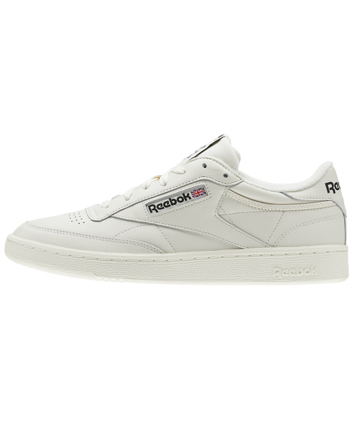 Reebok（リーボック）の「クラブシー [CLUB C 85 VINTAGE]（スニーカー・メンズ・グレー/オフホワイト・27.0cm/27.5cm/28.0cm/28.5cm/29.0cm/29.5cm/24.0cm/24.5cm/25.0cm/25.5cm/26.0cm/26.5cm/23.0cm/23.5cm）」の3枚目の写真
