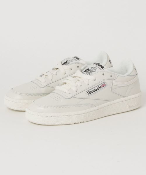 Reebok（リーボック）の「クラブシー [CLUB C 85 VINTAGE]（スニーカー・メンズ・グレー/オフホワイト・27.0cm/27.5cm/28.0cm/28.5cm/29.0cm/29.5cm/24.0cm/24.5cm/25.0cm/25.5cm/26.0cm/26.5cm/23.0cm/23.5cm）」の10枚目の写真