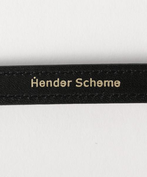 【美品】Hender Scheme python tail belt black Hender Scheme tail belt - Mens | rroomm onlinestore（ルーム
