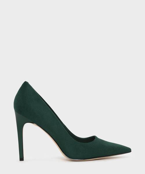 CHARLES & KEITH(チャールズ & キース)の「クラシックポインテッドパンプス / CLASSIC POINTED PUMPS(パンプス・レディース・ブラック/ダークグリーン/グレー/バーガンディー・22cm/22.5cm/23cm/23.5cm/24.5cm/25cm/25.5cm/26.5cm)」の1枚目の写真