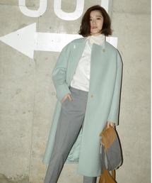 Abahouse Devinette（ドゥヴィネット）の「ノーカラーコート（その他