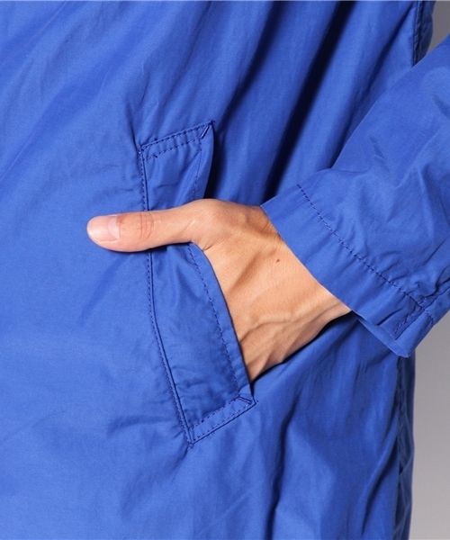 BEAMS（ビームス）の「□BEAMS / SL ステンカラーコート（ステンカラーコート・メンズ・オレンジ/グリーン/ブルー・SMALL/MEDIUM/LARGE）」の9枚目の写真