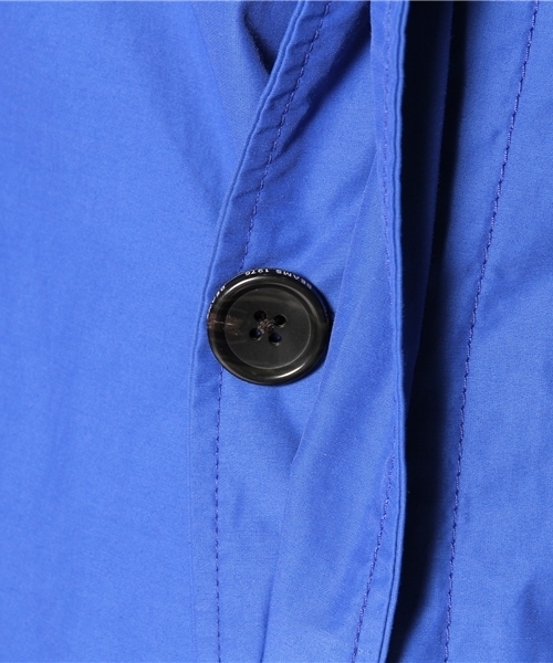 BEAMS（ビームス）の「□BEAMS / SL ステンカラーコート（ステンカラーコート・メンズ・オレンジ/グリーン/ブルー・SMALL/MEDIUM/LARGE）」の10枚目の写真